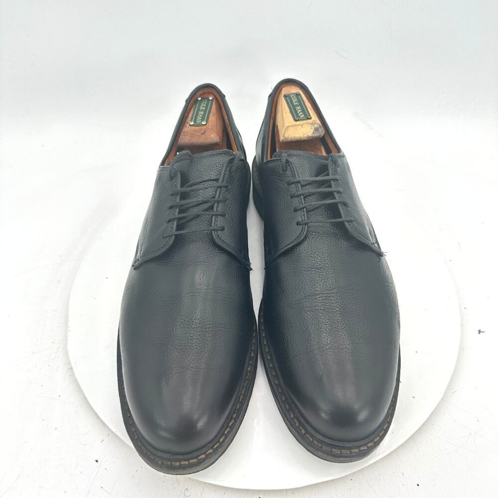 Allen Edmonds Port Washington Men Size 11.5 Black Leather Derby Dress